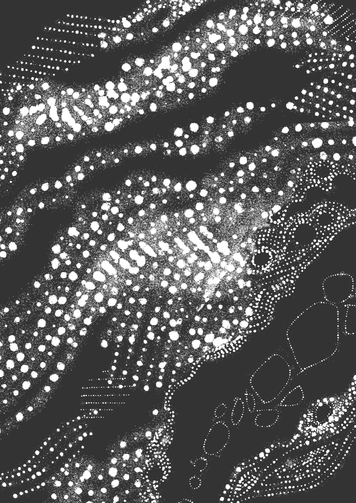 Abstract point cloud illustration